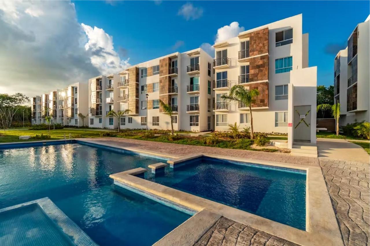 Caribe Turquesa, Departamento Completo, Playa Del Carmenアパートメント エクステリア 写真